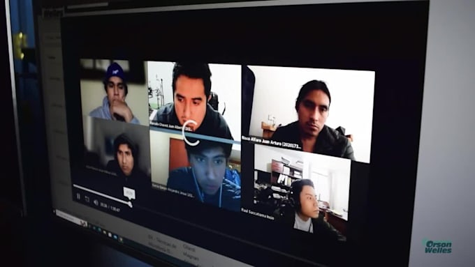 record young neutral energetic male voice over