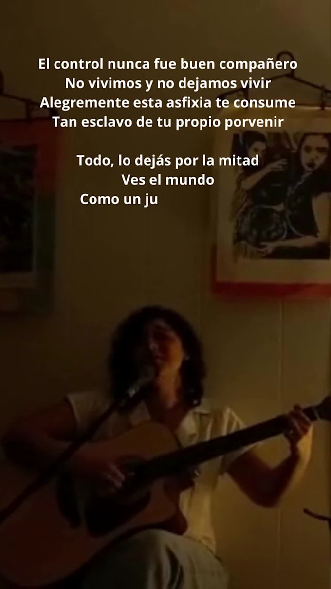 Write your song lyrics in spanish by Paulacroci Fiverr