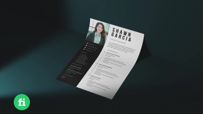 Professionally design and upgrade your resume or cv in canva by Aluora ...