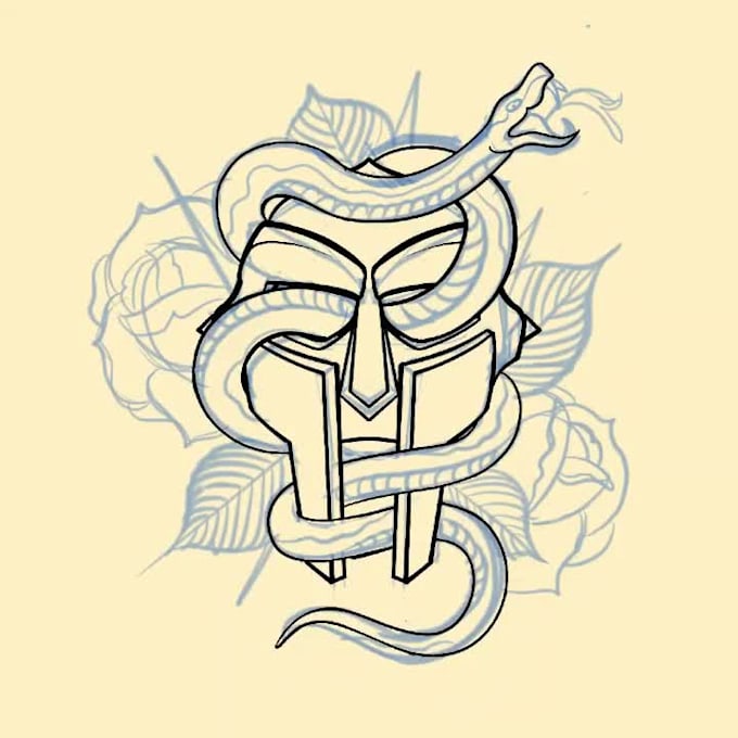 create old school tattoo design for you
