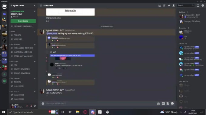 Make a discord server for you by Glock9999 | Fiverr