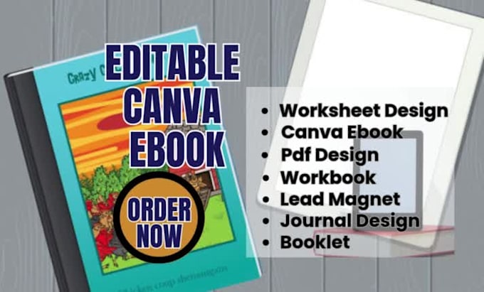 design editable canva ebook workbook booklet flipbook worksheet low book