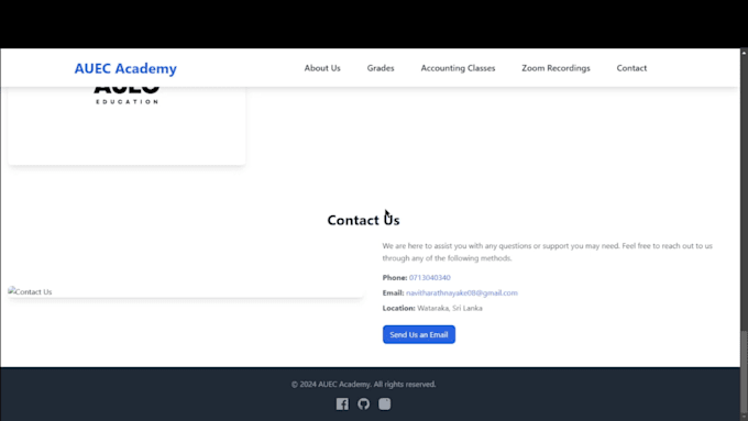 make a website for your business