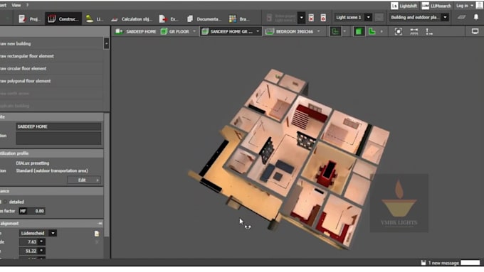 dialux lighting design  light consultation