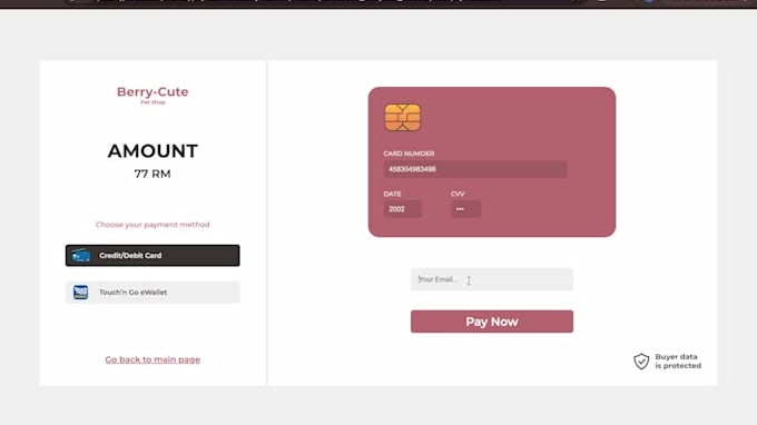 create responsive and interactive landing pages and websites
