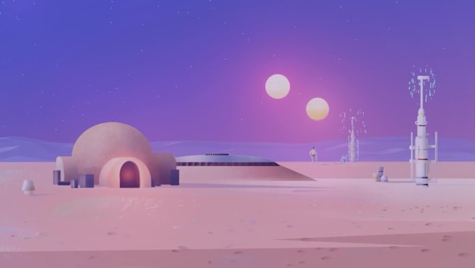 make animated screen starting soon offline brb