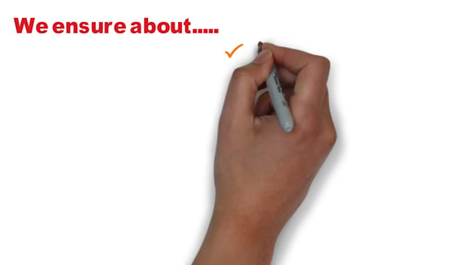 create a whiteboard animation video