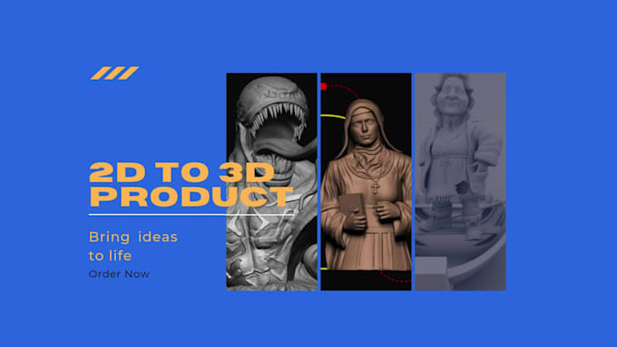 design any  3d model for 3d printing stl file using zbrush