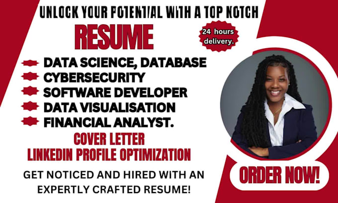 craft ats friendly data science, data analyst, and cybersecurity resume