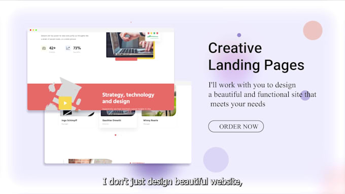 create a stunning website for you using elementor and elementor pro