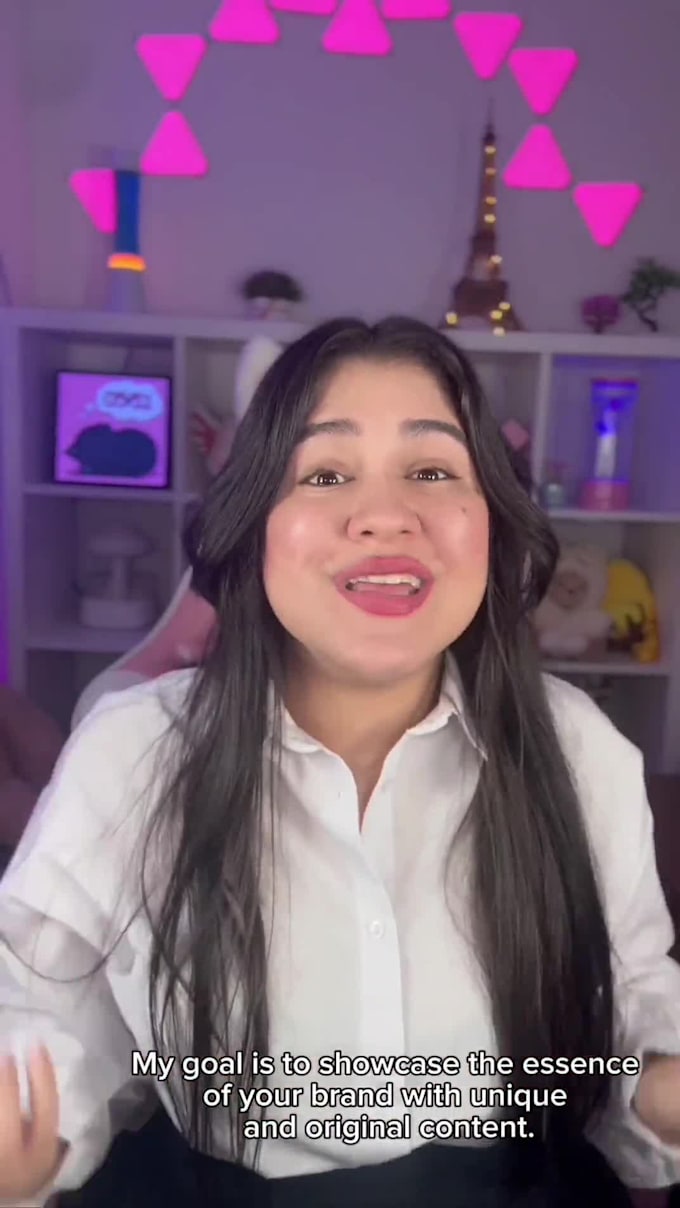 un video ugc para tu cuenta de tiktok o instagram