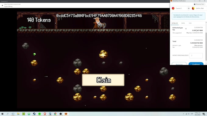 create your play to earn crypto game