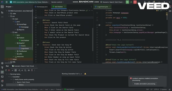 test your website and reports bugs with QA and automation