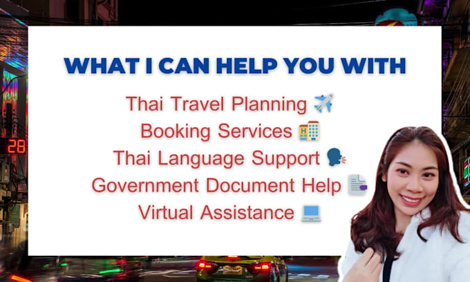 be your thai travel and paperwork assistant online