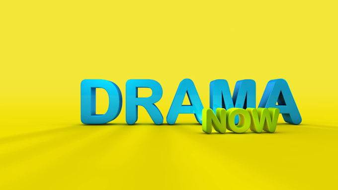 do 3d unique text and logo intro animation