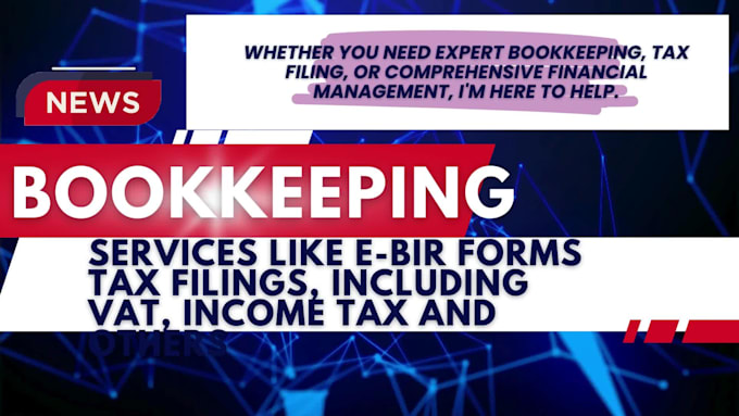 file philippines ebir forms, vat, income tax, bookkeeping