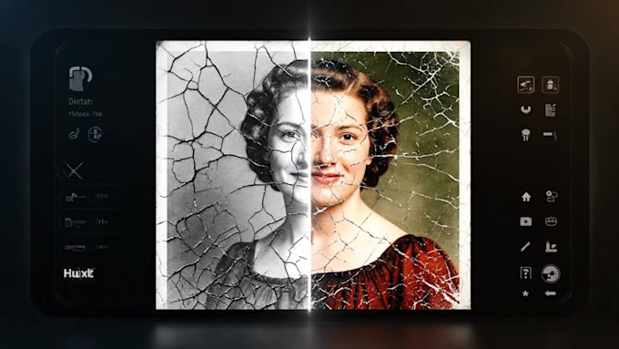 professionally restore old photos, colorize, and enhance photo quality fast
