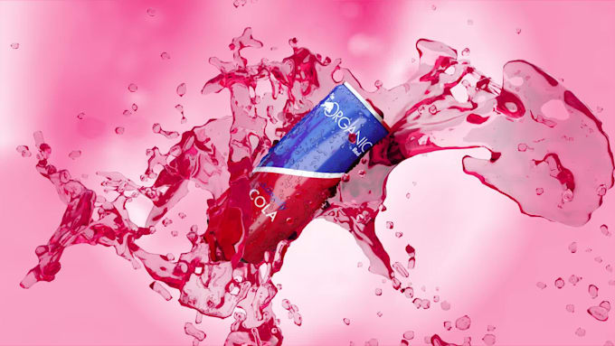 animate your food or cosmetic product in premium 3d style