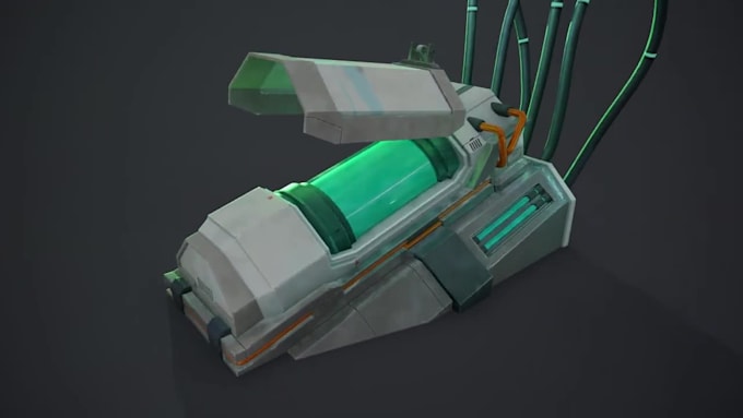 create optimized 3d models and textures for game assets