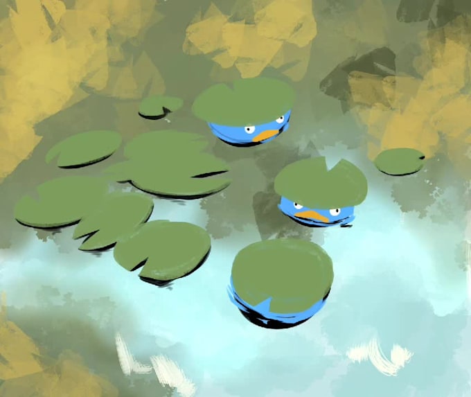 do digital landscape illustration