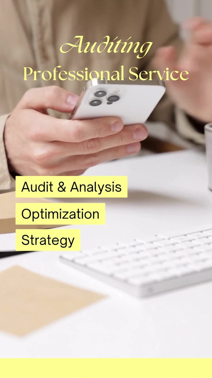 do audit on your tiktok profile, to improve your audience