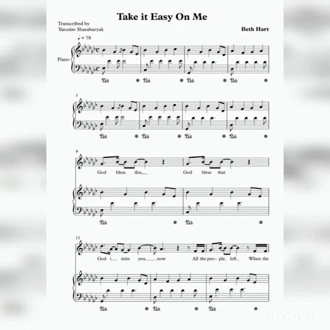transcribe any audio into sheet music