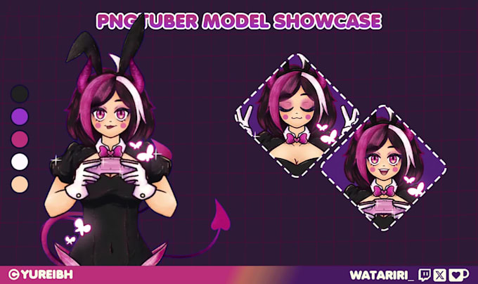 make you a customized pngtuber model