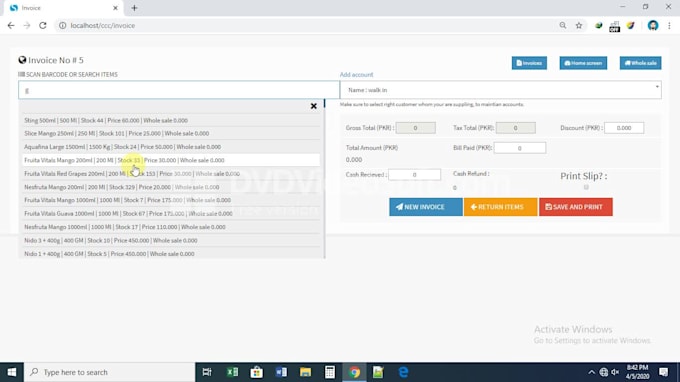 provide a complete retail or point of sale software