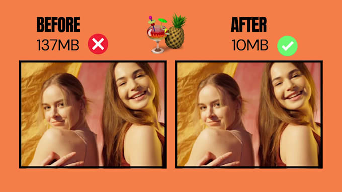 reduce video size compress or resize without losing quality