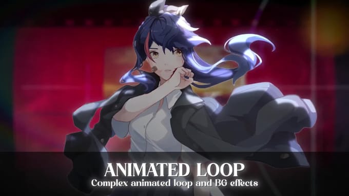 animate your 2d fanart, vtuber, image, live wallpaper