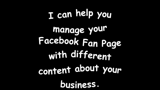 manage your facebook account