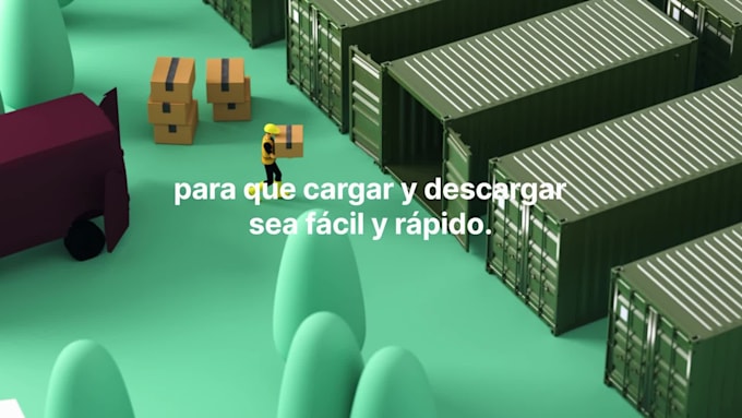 create a 3d isometric animated  explainer video