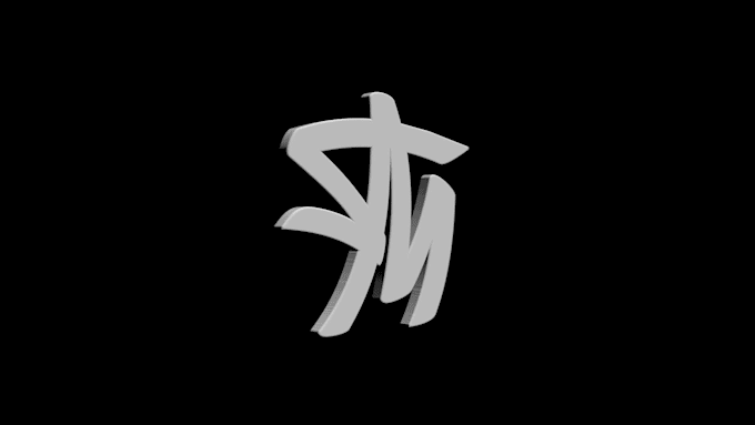 create a 3d our 2d animated rotating 360 degrees logo motion graphics