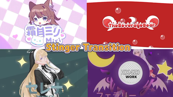 make a cute stinger transition for you