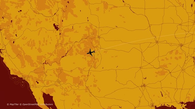 create a custom travel map animation video using geolayers