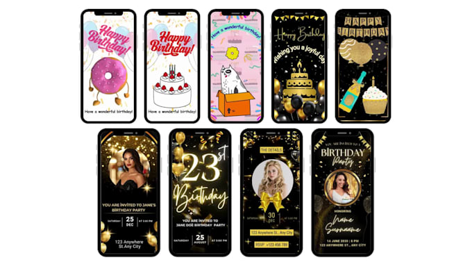 animated birthday greeting cards and invitations