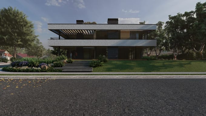 Do realistic moody rendering for your architectural project by ...