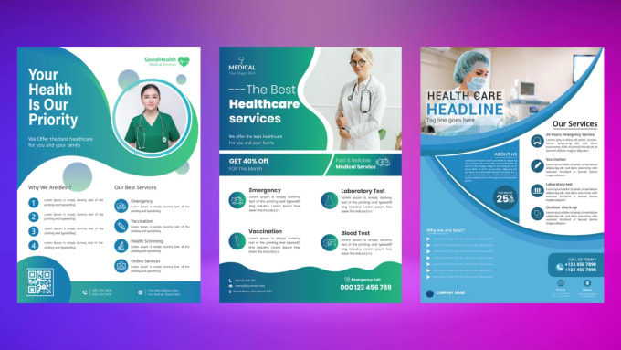 Medical & Dental Flyers