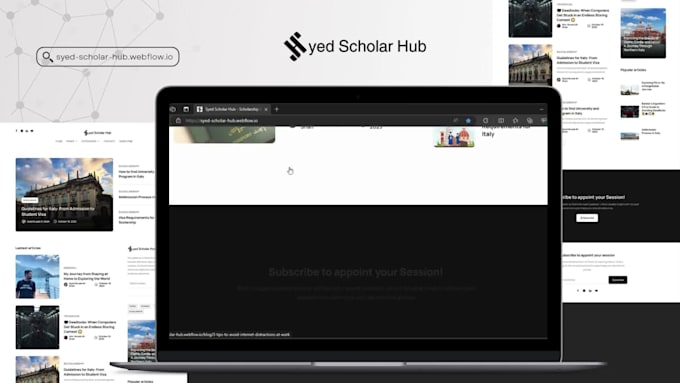 design a responsive webflow website