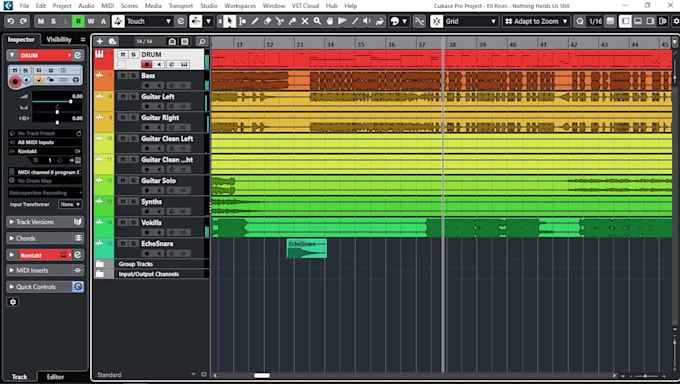 mix and master your metal song