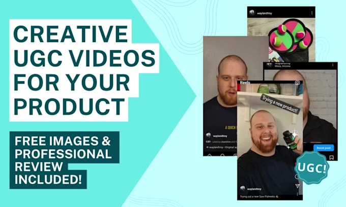 create ugc videos and review your product