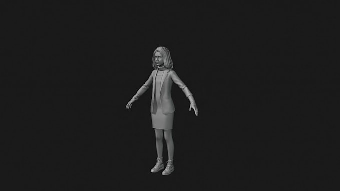 model and texture a 3d character