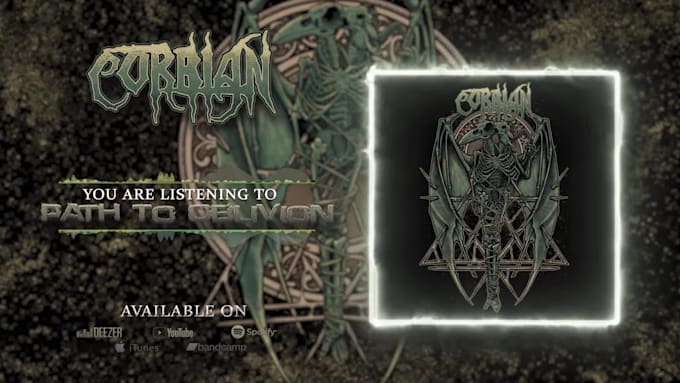 do your metal song streaming visualizer video for single or album