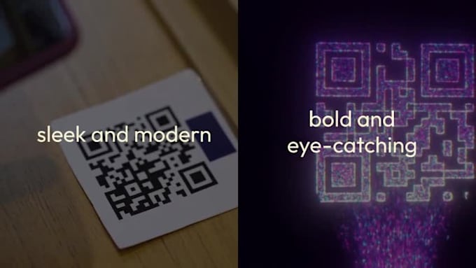 do custom qr code designs professionally