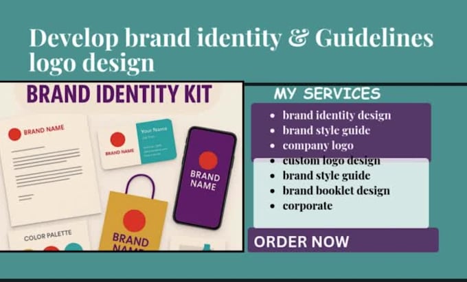 develop brand identity, guidelines, bible pdf, logo brand, brand booklet design