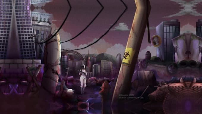 drawing anime art with unique style for you