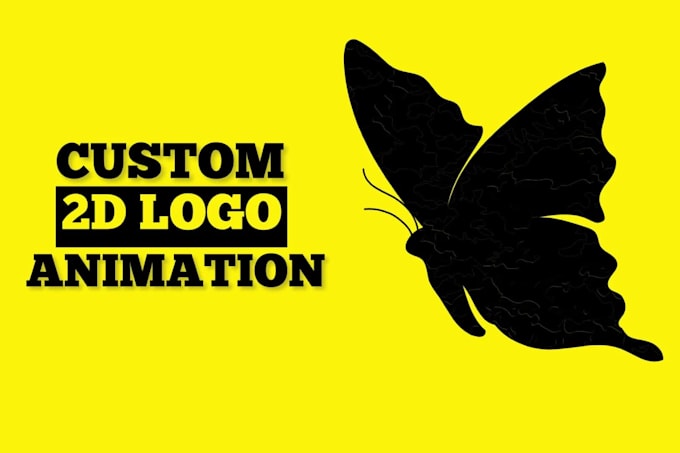 create 2d custom logo animation