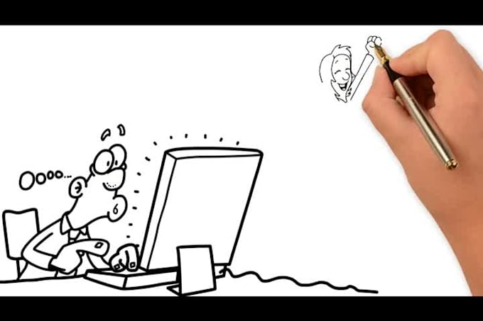 create colorful whiteboard animation to boost sales