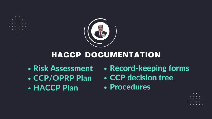 Prepare haccp plans, haccp and food safety plans, and record keeping ...