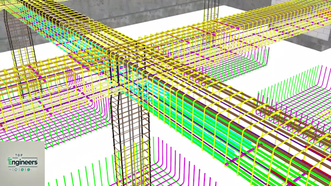 model 3d reinforcement in allplan and detect clashes